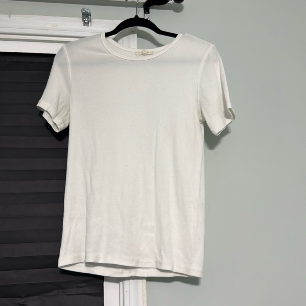 white professional tee